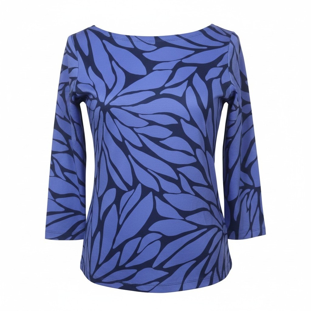 Vineyard Vines Blooms Sankaty Top Boatneck Shirt Multicolor Size XS
